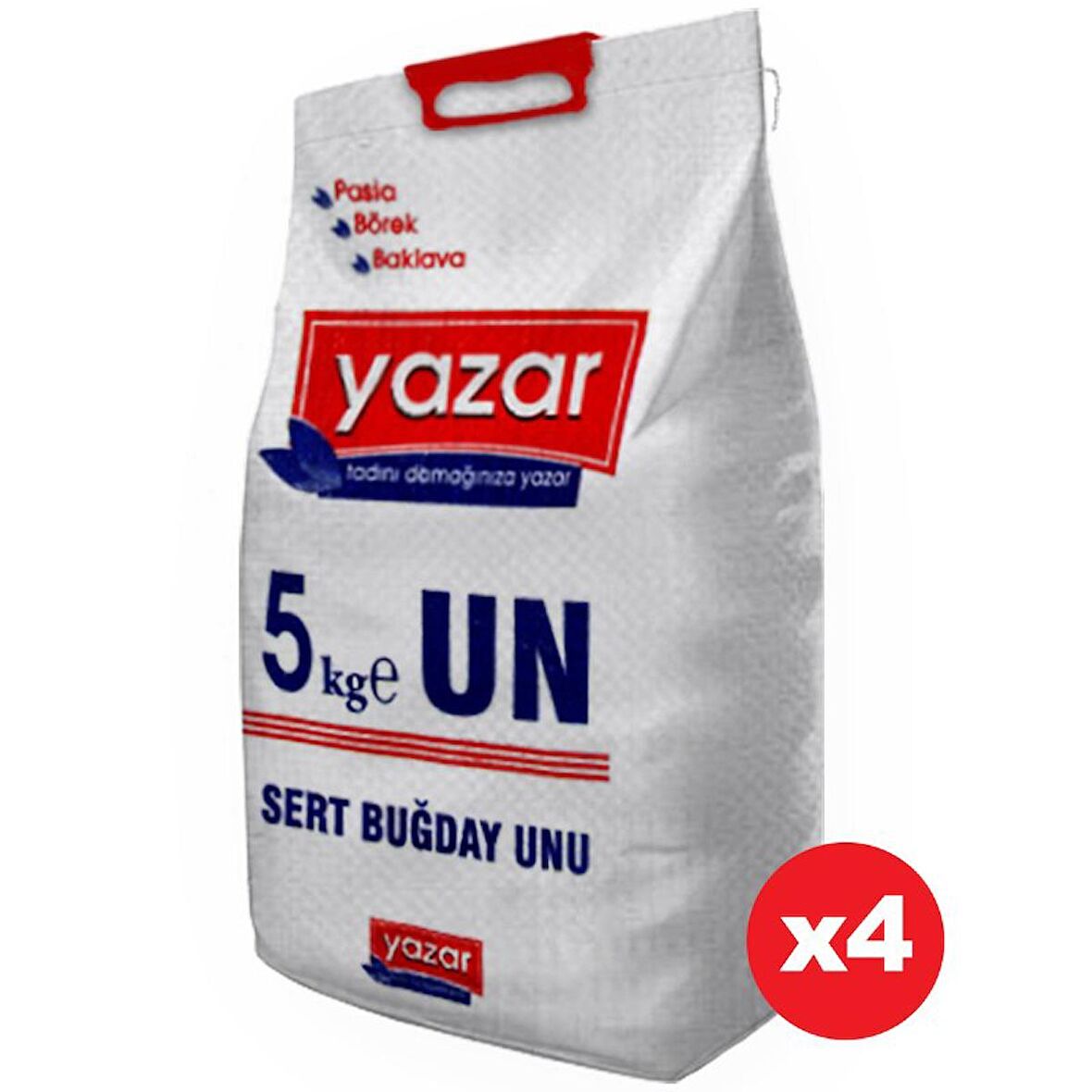 Yufkalık - Bazlamalık Un 5 Kg x 4 Adet