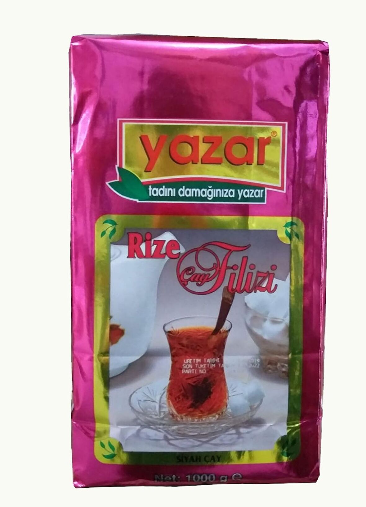 Yazar Rize Seçmece Filiz Çay 1000gr X 6pkt=6kg Toplam