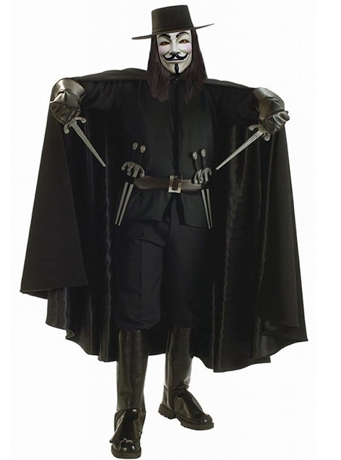V For Vendetta Kostümü Yetişkin
