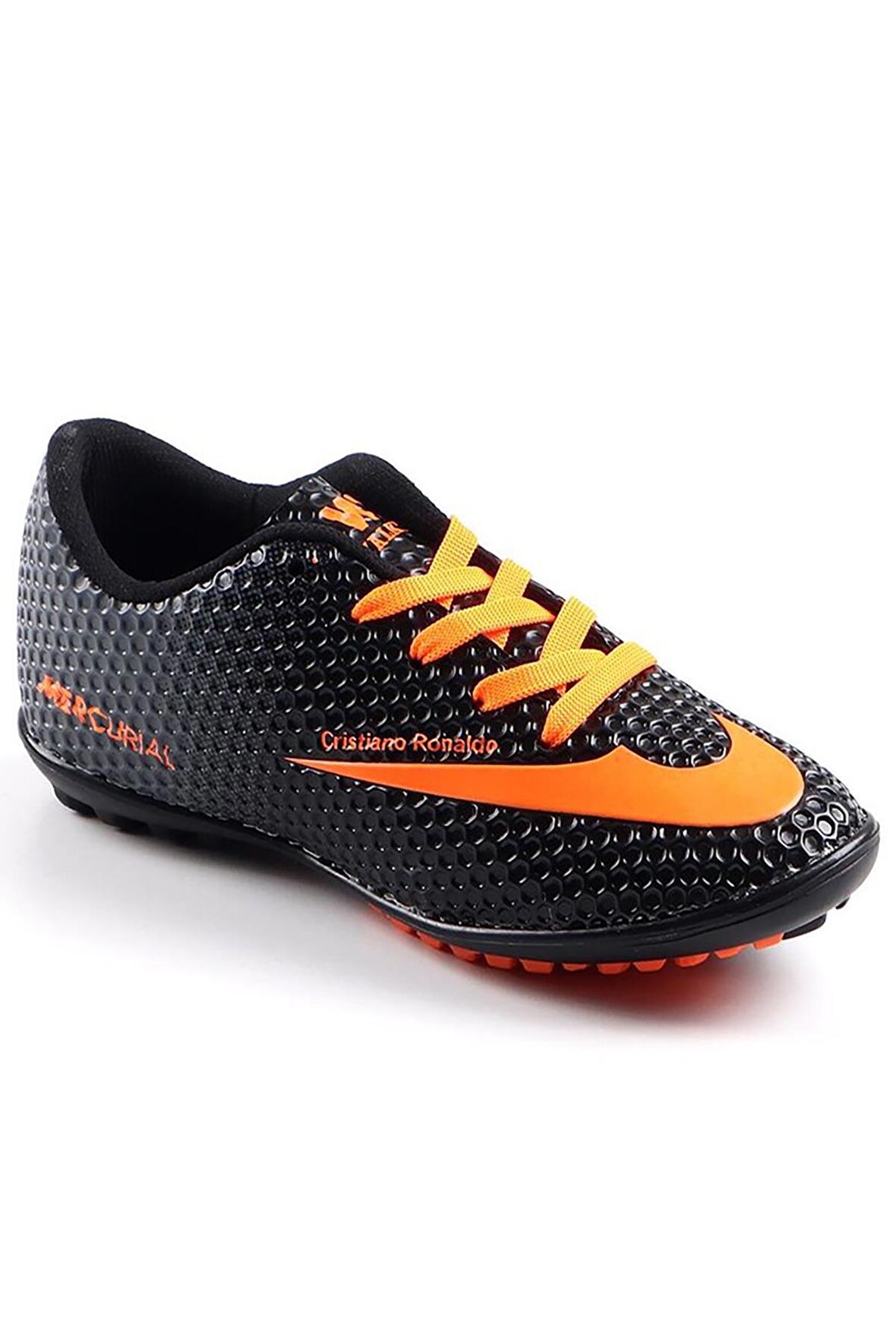 Bluefeet 401 Siyah Halısaha Erkek Çocuk Futbol Spor Ayakkabı