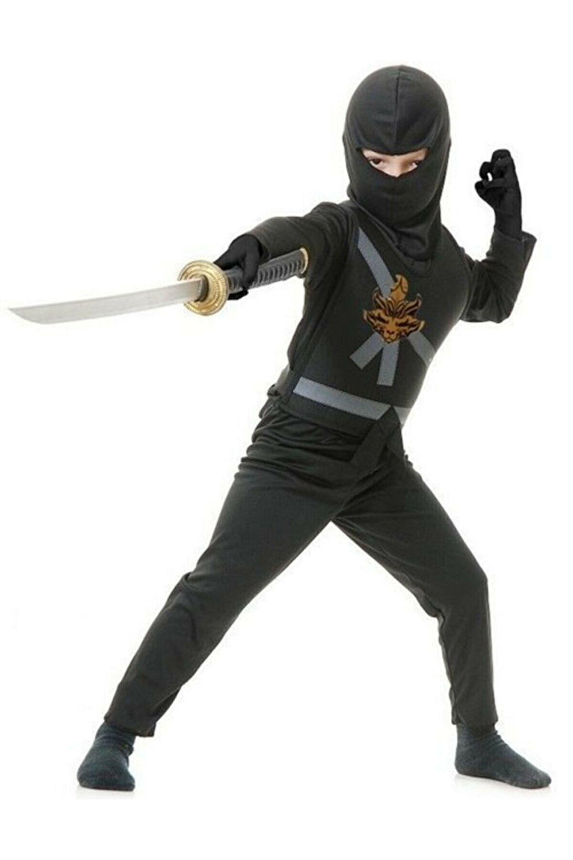 Siyah Ninja Kostümü