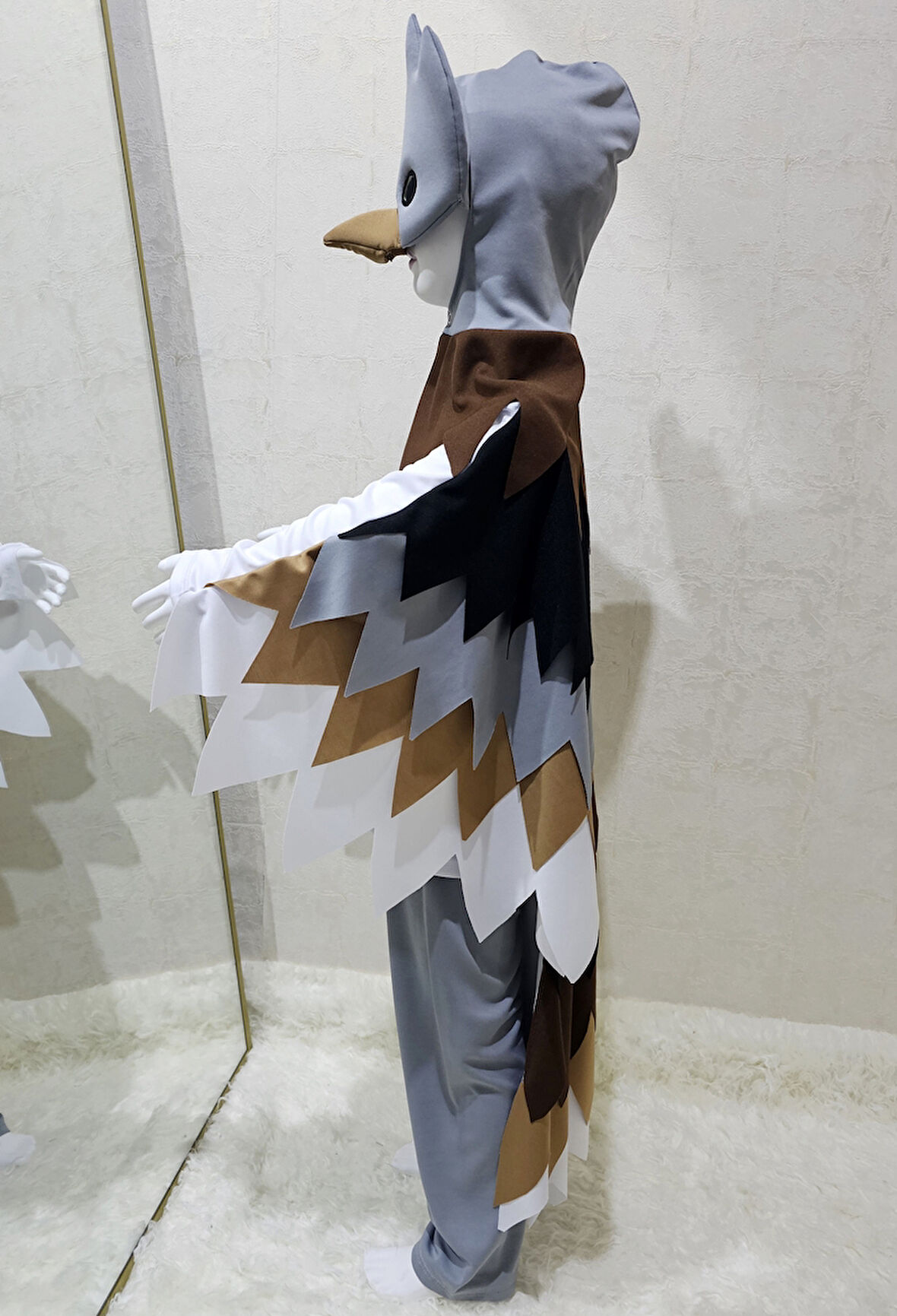 Serçe Kostümü Lüks | Serçe Kuşu Kostümü Lüks