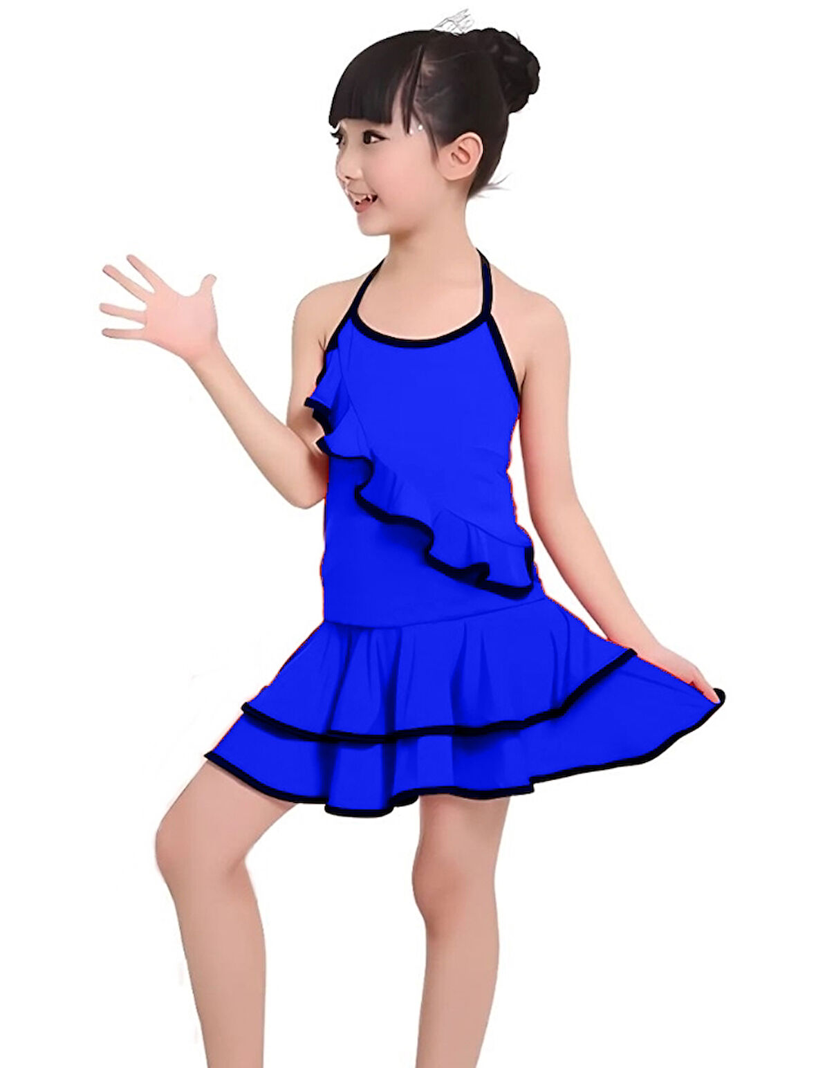 Kız Latin Dans Kostümü