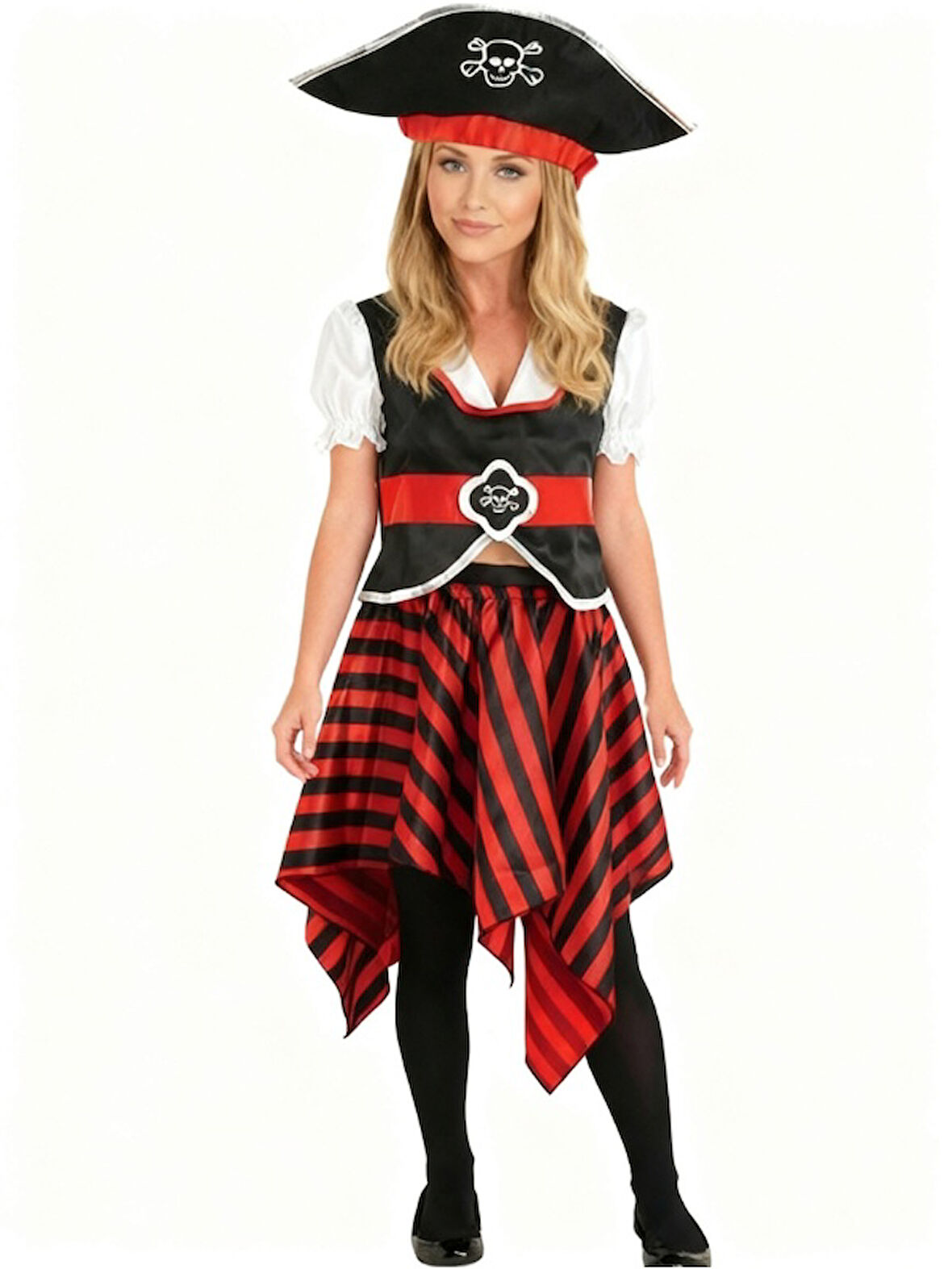 Yetişkin Kadın Korsan Kostümü