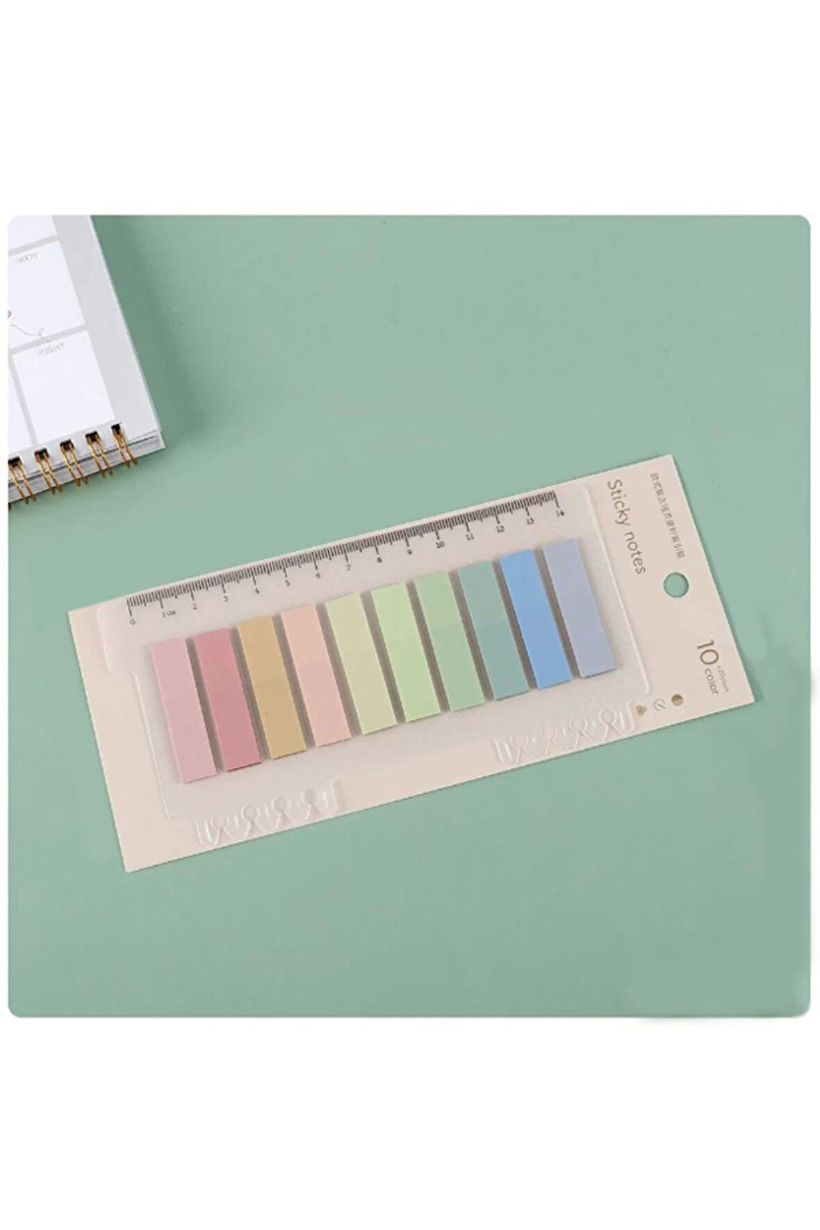 Post-it Kitap Ayracı Pembe Tonları 10 Renk 200 Adet