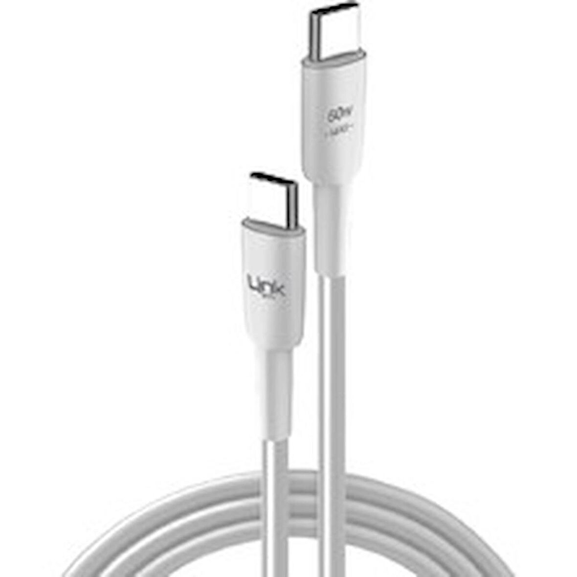 LİNK-TECH 60 W 1M USB-C TO USB-C ŞARJ KABLOSU
