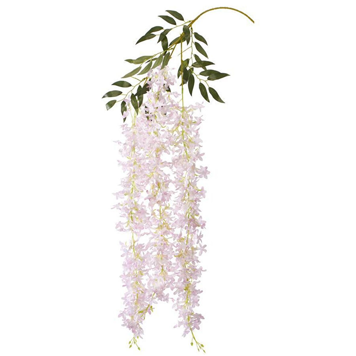 Yapay Çiçek Sarkan 4 Dallı Akasya 70cm PUDRA PEMBE