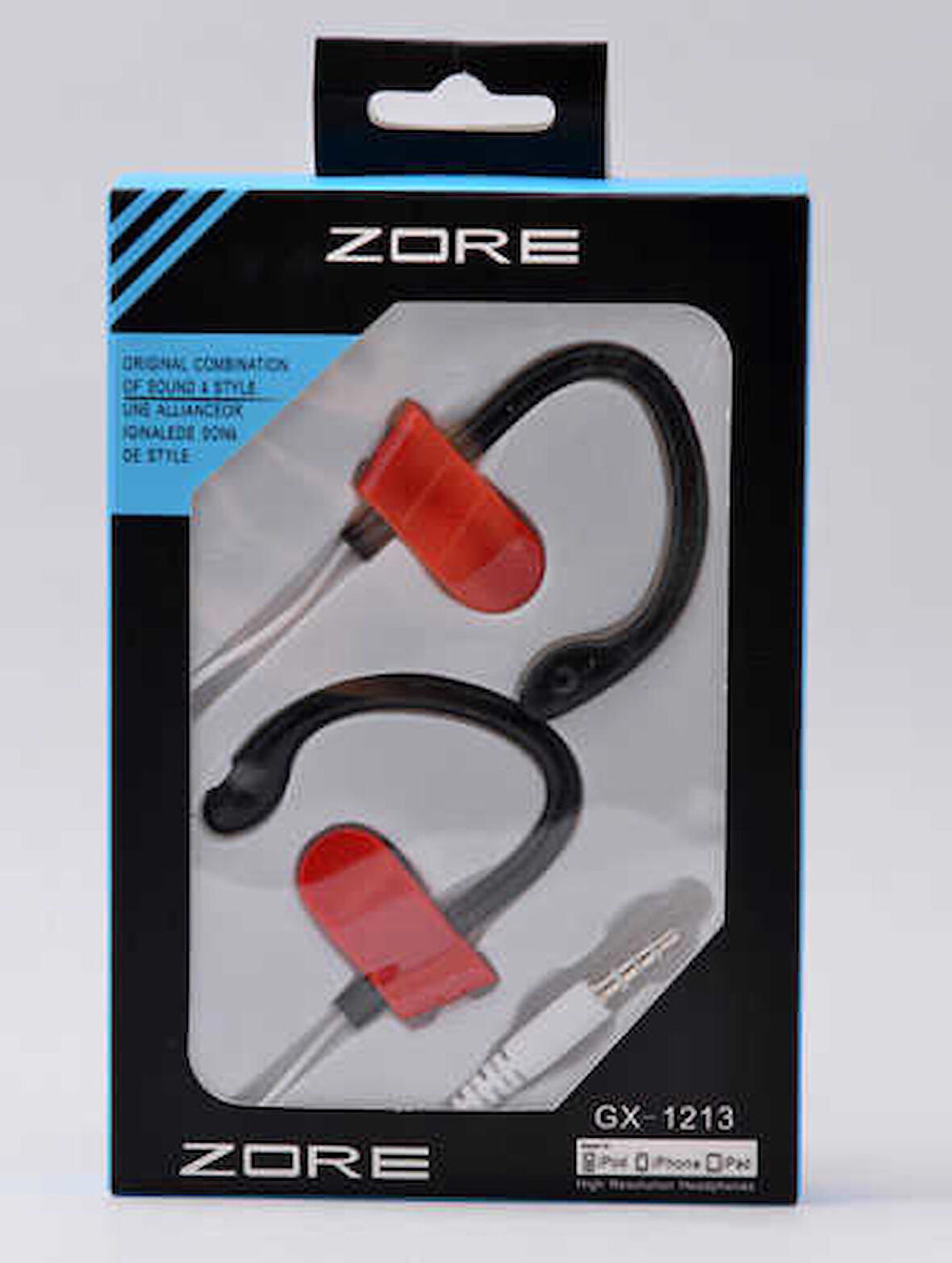 Zore GX-1213 Mp3 Kulaklık (Siyah)