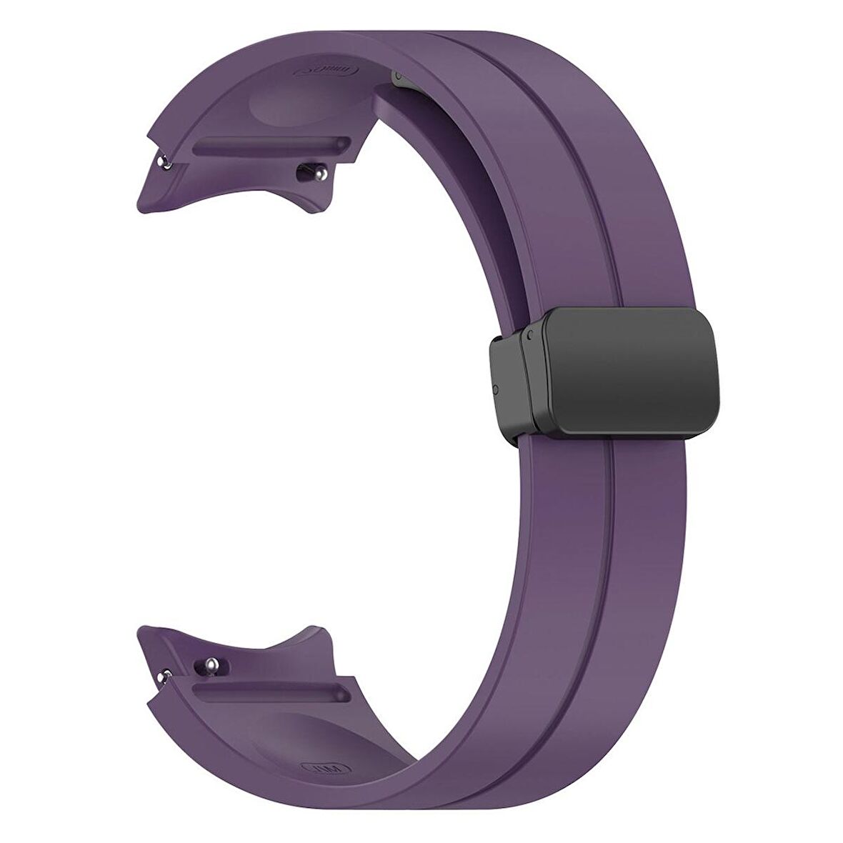 Samsung Galaxy Watch 5 40mm Uyumlu Zore KRD-84 Silikon Kordon (Mor)