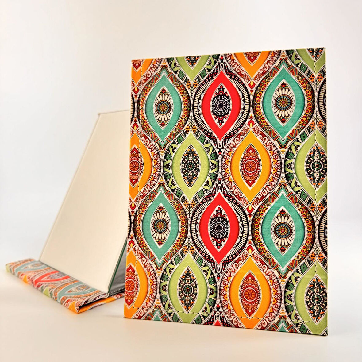 MORDİNO Cilt Kapaklı 15x21 cm Orta Boy Masa Aynası 