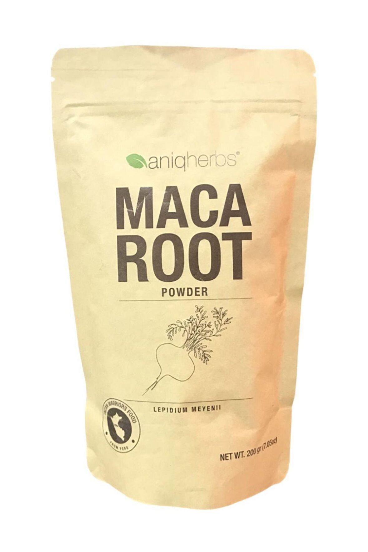 3 Adet Aniqnaturals Maca Kökü Tozu - 200 Gr - Maca Root Powder