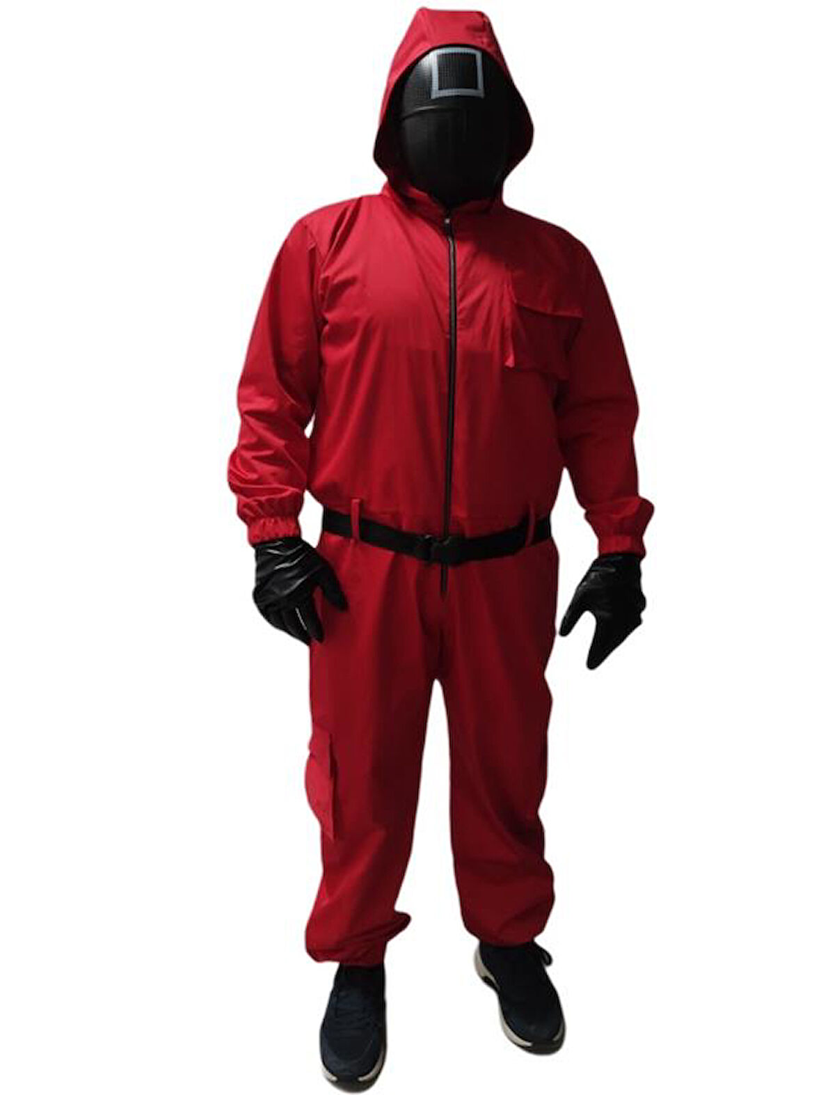 Kare Squid Game Kostümü Yetişkin | Kalamar Oyunu Kostümü 