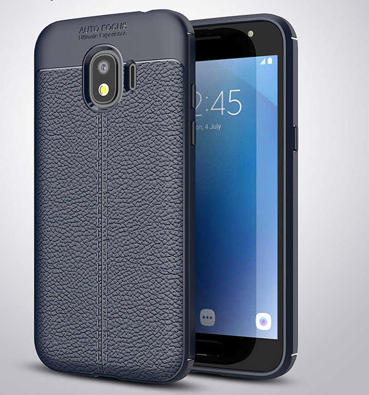 Samsung Galaxy J2 Pro 2018 Uyumlu Kılıf Niss Silikon Kapak Lacivert