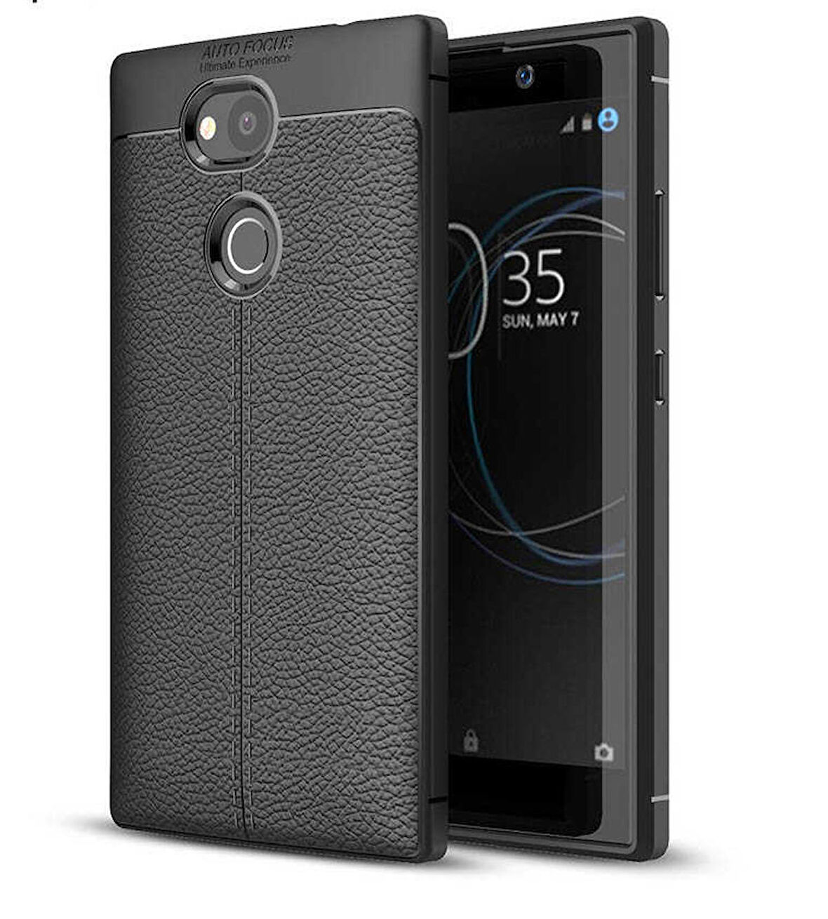 Sony Xperia XA2 Uyumlu Kılıf Niss Silikon Kapak Siyah