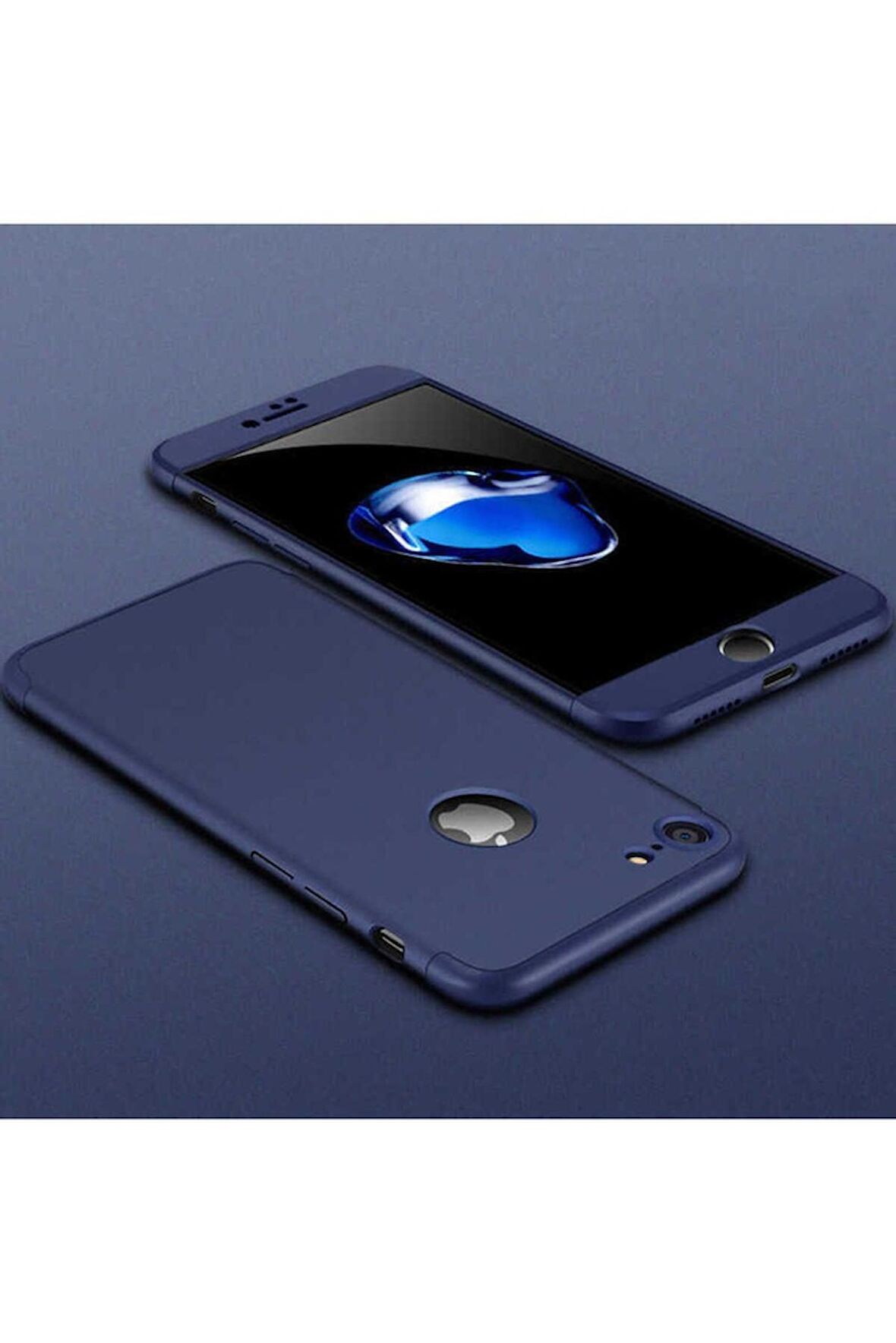 Apple iPhone 6 Plus Uyumlu Kılıf Ays Kapak Lacivert