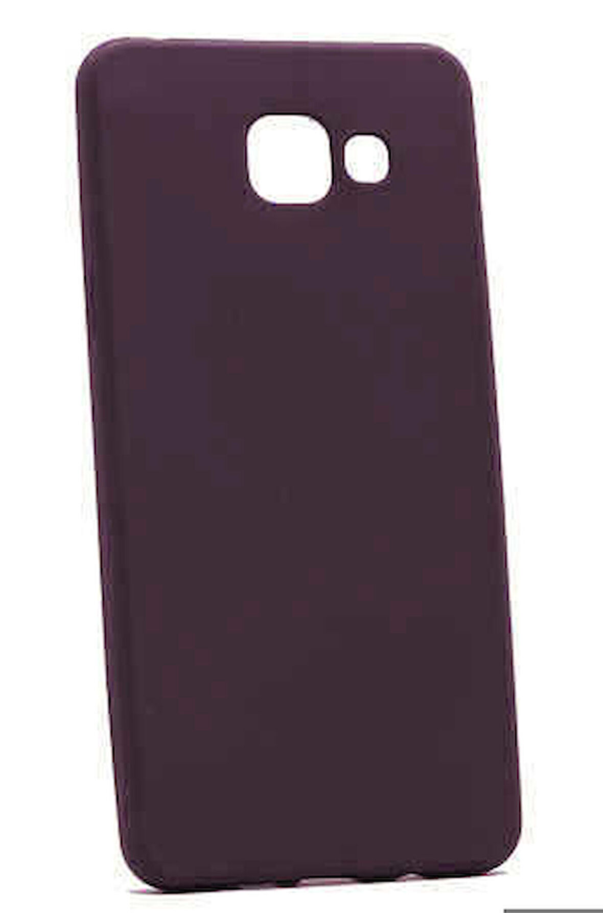 Samsung Galaxy A5 2016 Uyumlu Kılıf Premier Silikon Kapak Mürdüm