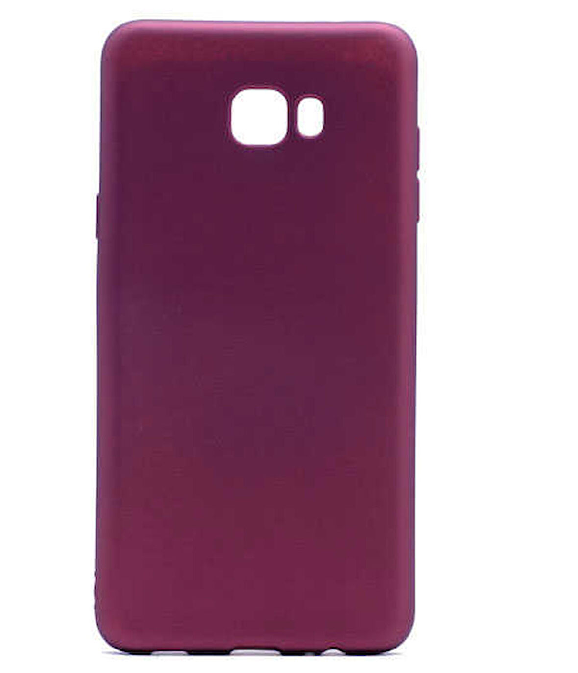 Samsung Galaxy C9 Pro Uyumlu Kılıf Premier Silikon Kapak Mürdüm