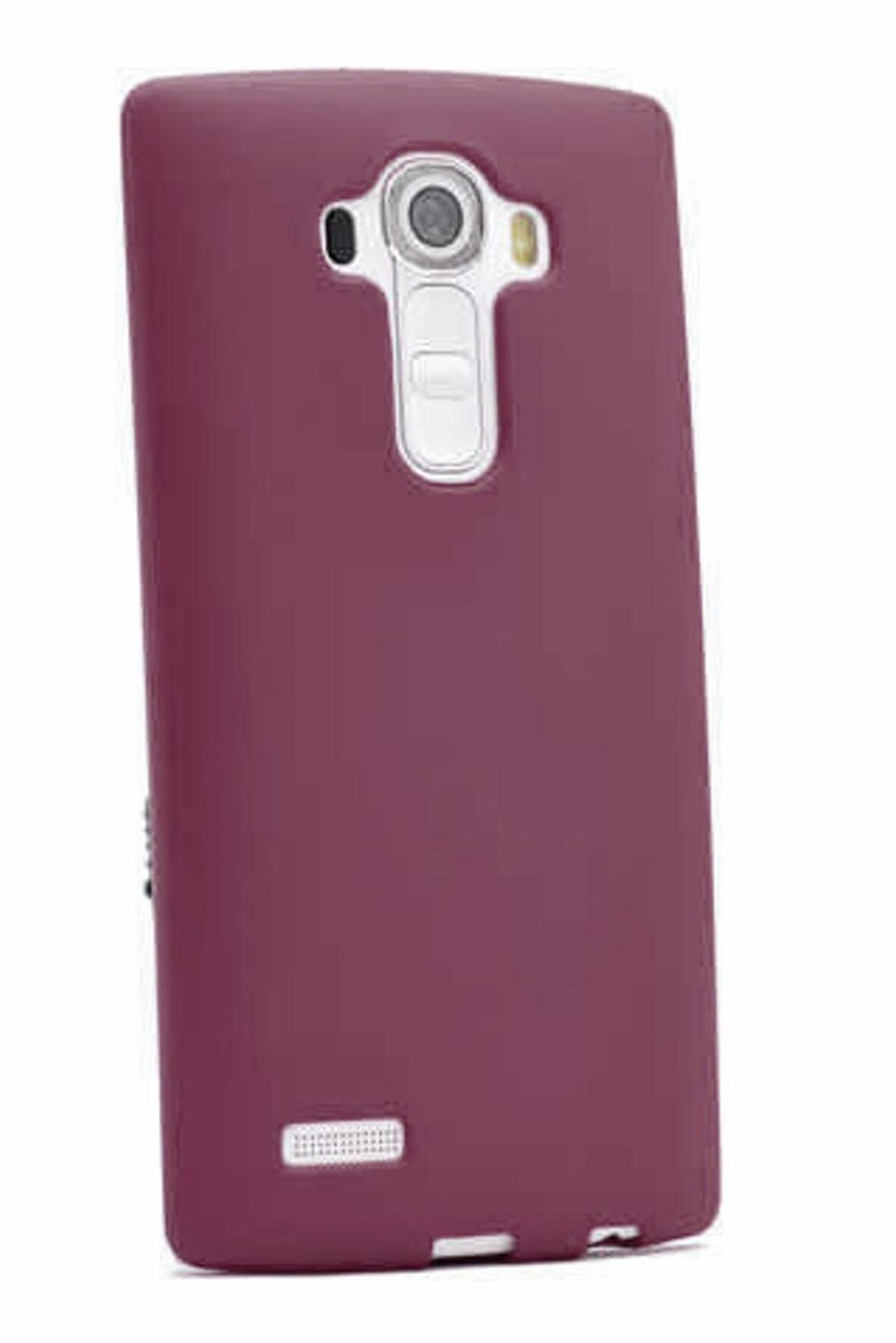 LG G4 Uyumlu Kılıf Premier Silikon Kapak Mürdüm