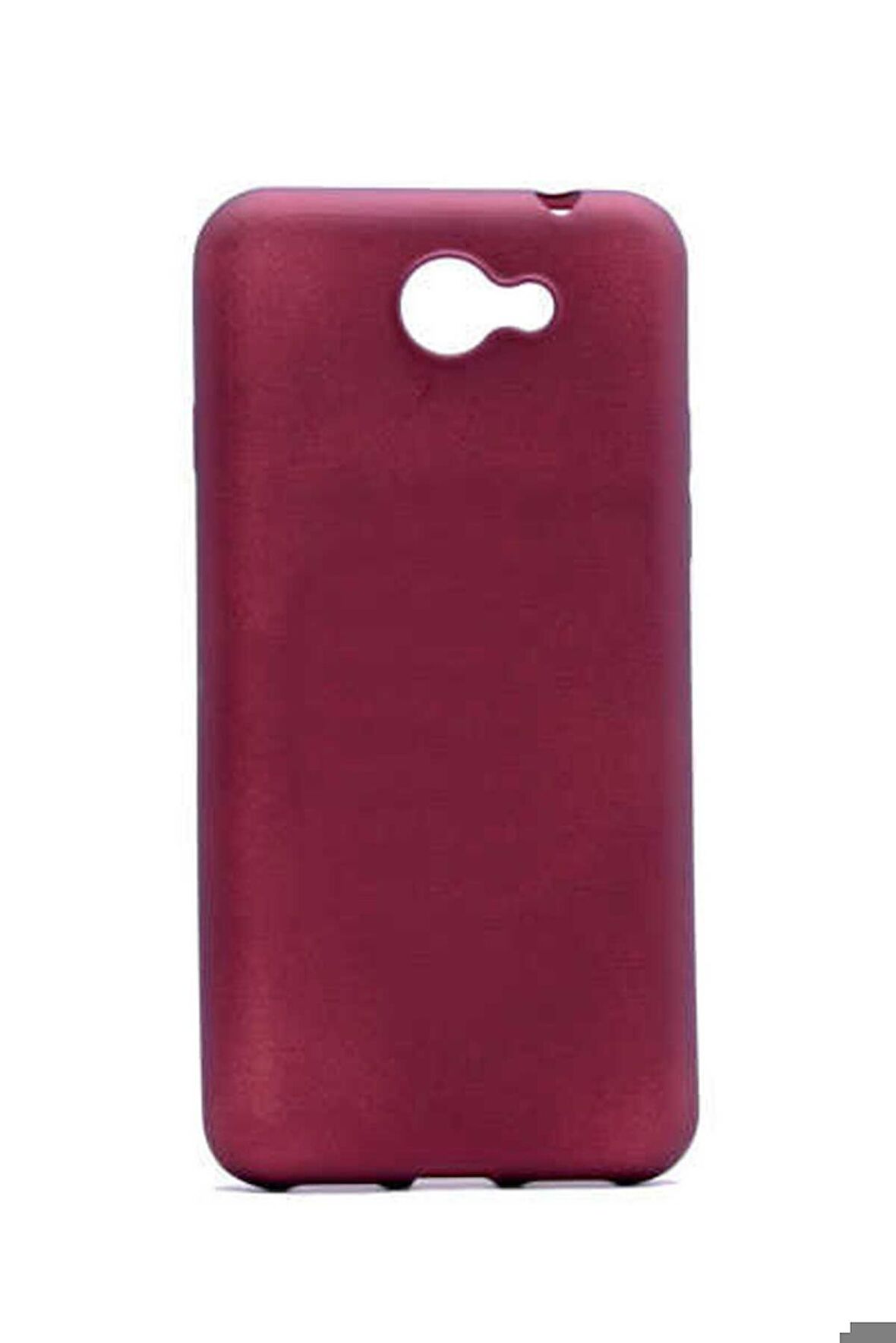 General Mobile 6 Uyumlu Kılıf Premier Silikon Kapak Mürdüm