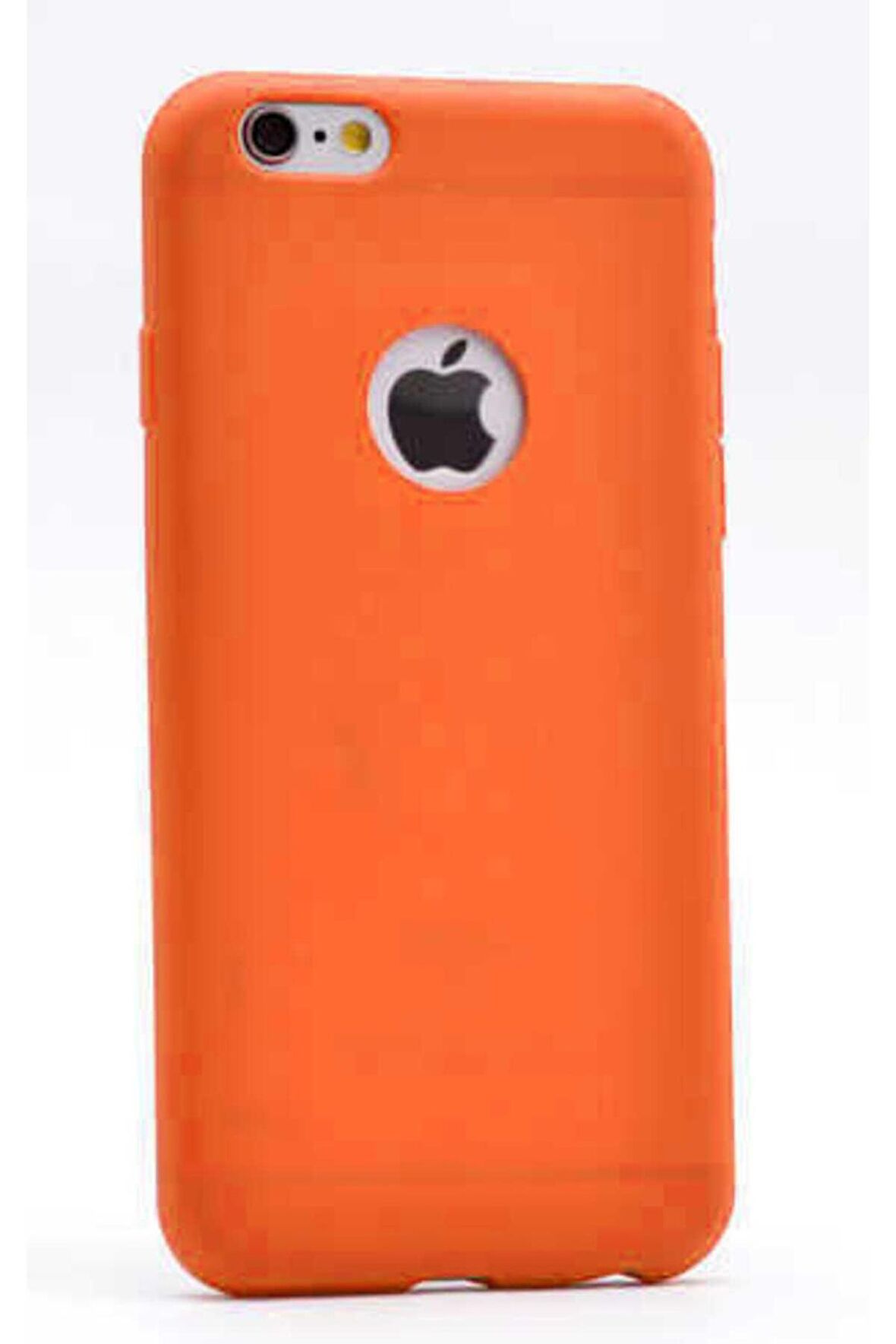 Apple iPhone 6 Uyumlu Kılıf Premier Silikon Kapak Turuncu