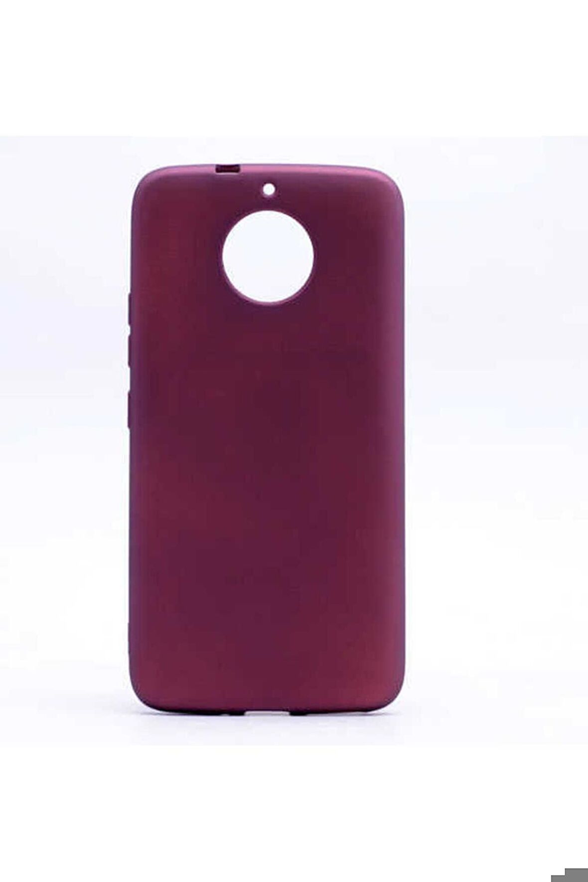Lenovo Moto G5S Uyumlu Kılıf Premier Silikon Kapak Mürdüm