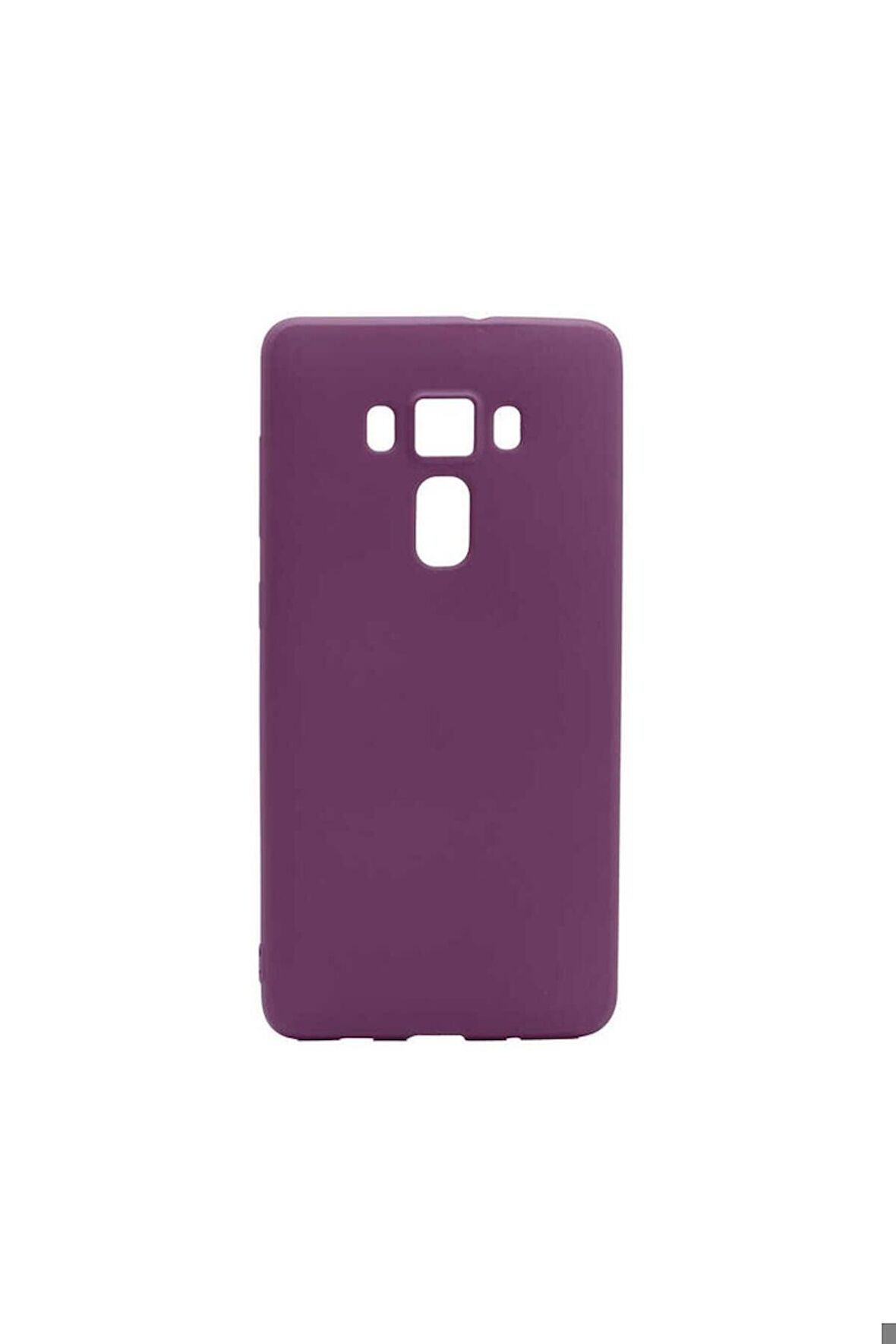 Asus Zenfone 3 ZE552KL Uyumlu Kılıf Premier Silikon Kapak Mürdüm