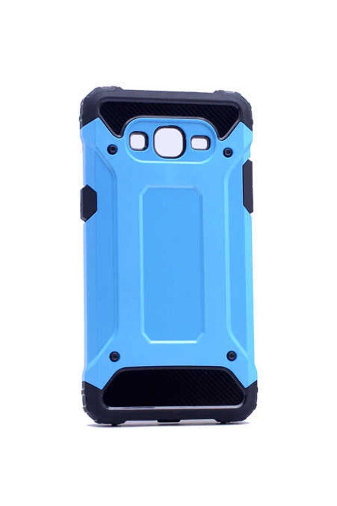 Samsung Galaxy J2 Prime Uyumlu Kılıf Crash Silikon Kapak Mavi