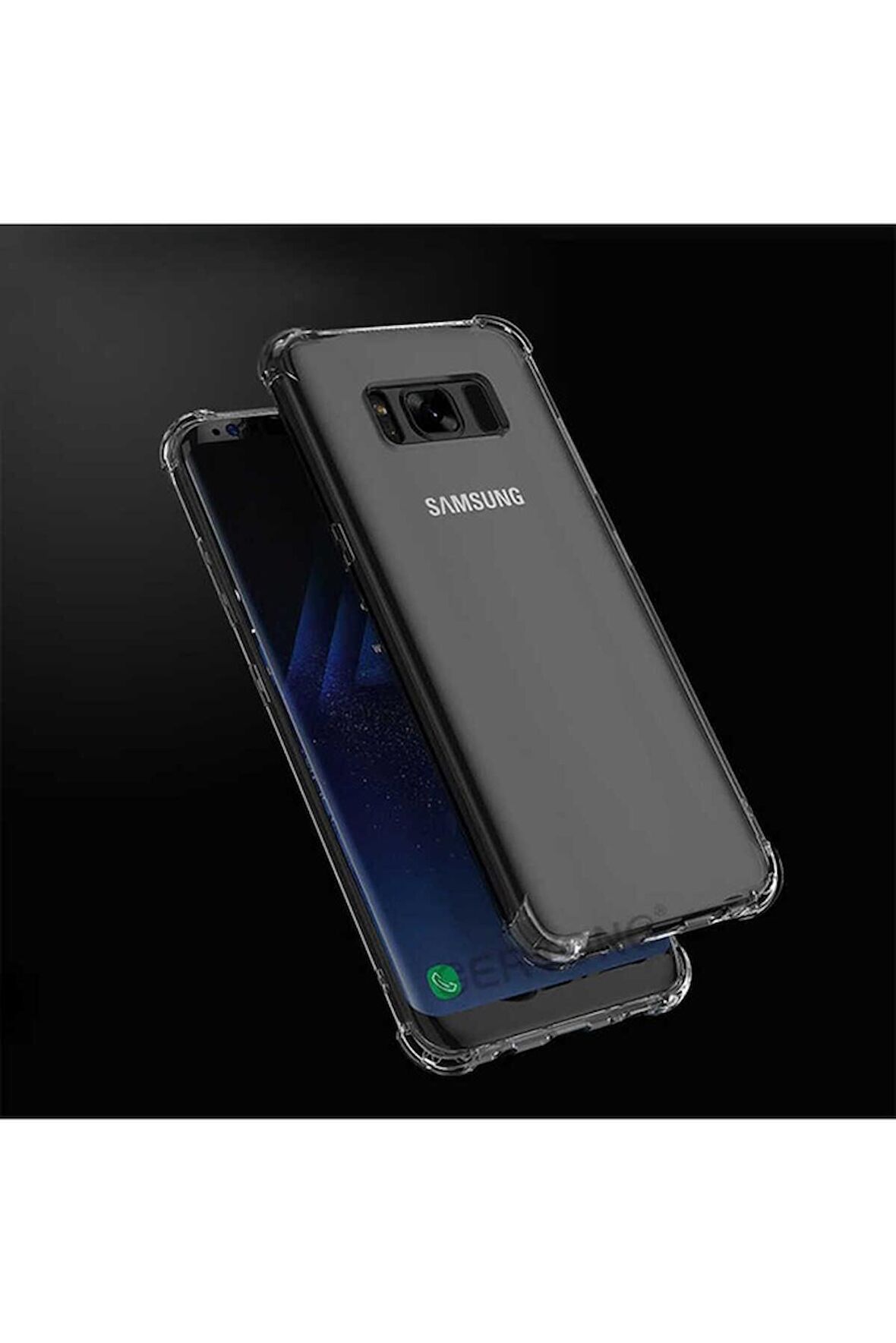 Samsung Galaxy S8 Uyumlu Kılıf Nitro Anti Shock Silikon