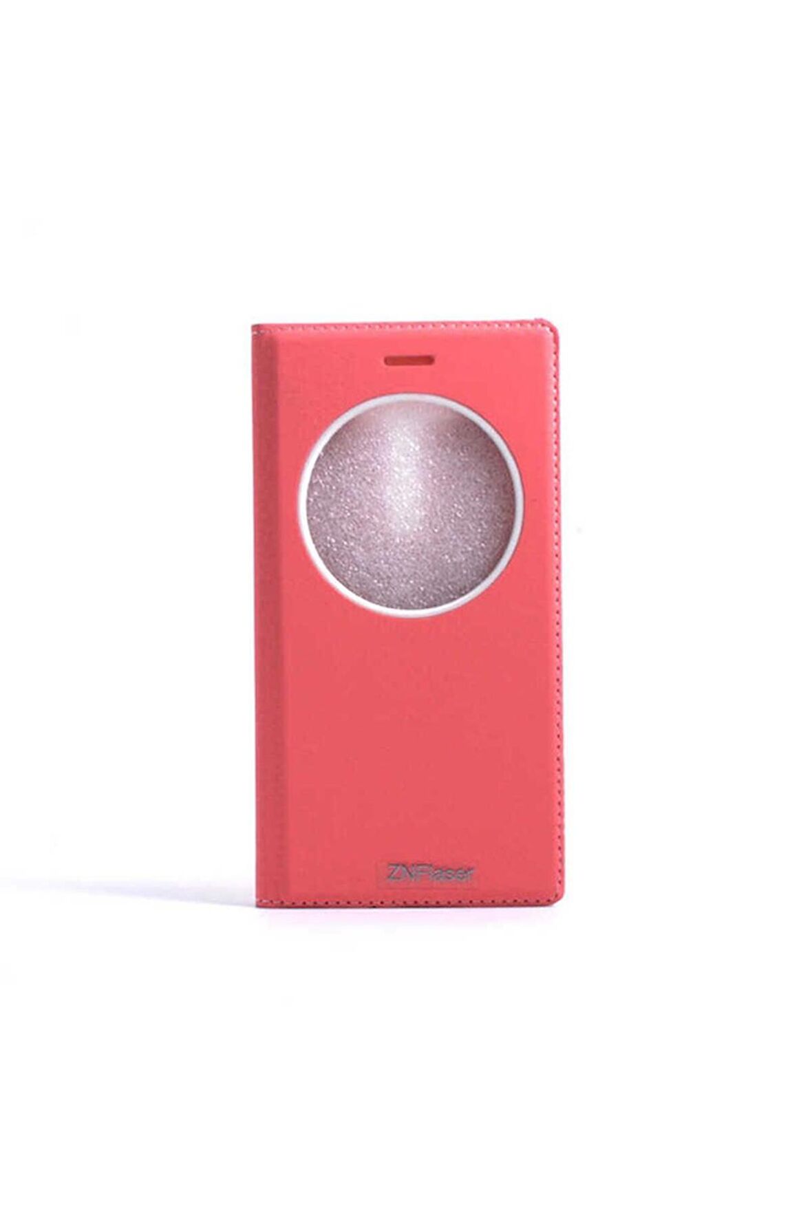 Asus Zenfone 2 Laser ZE500KL Uyumlu Kılıf Dolce Kapaklı Kılıf Pembe Açık