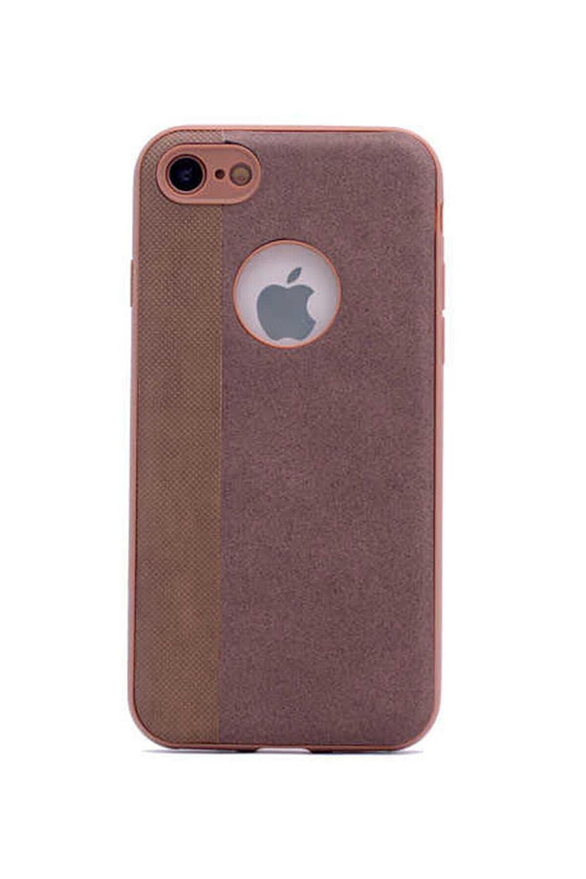 Apple iPhone 6 Plus Uyumlu Kılıf City Silikon Kahverengi