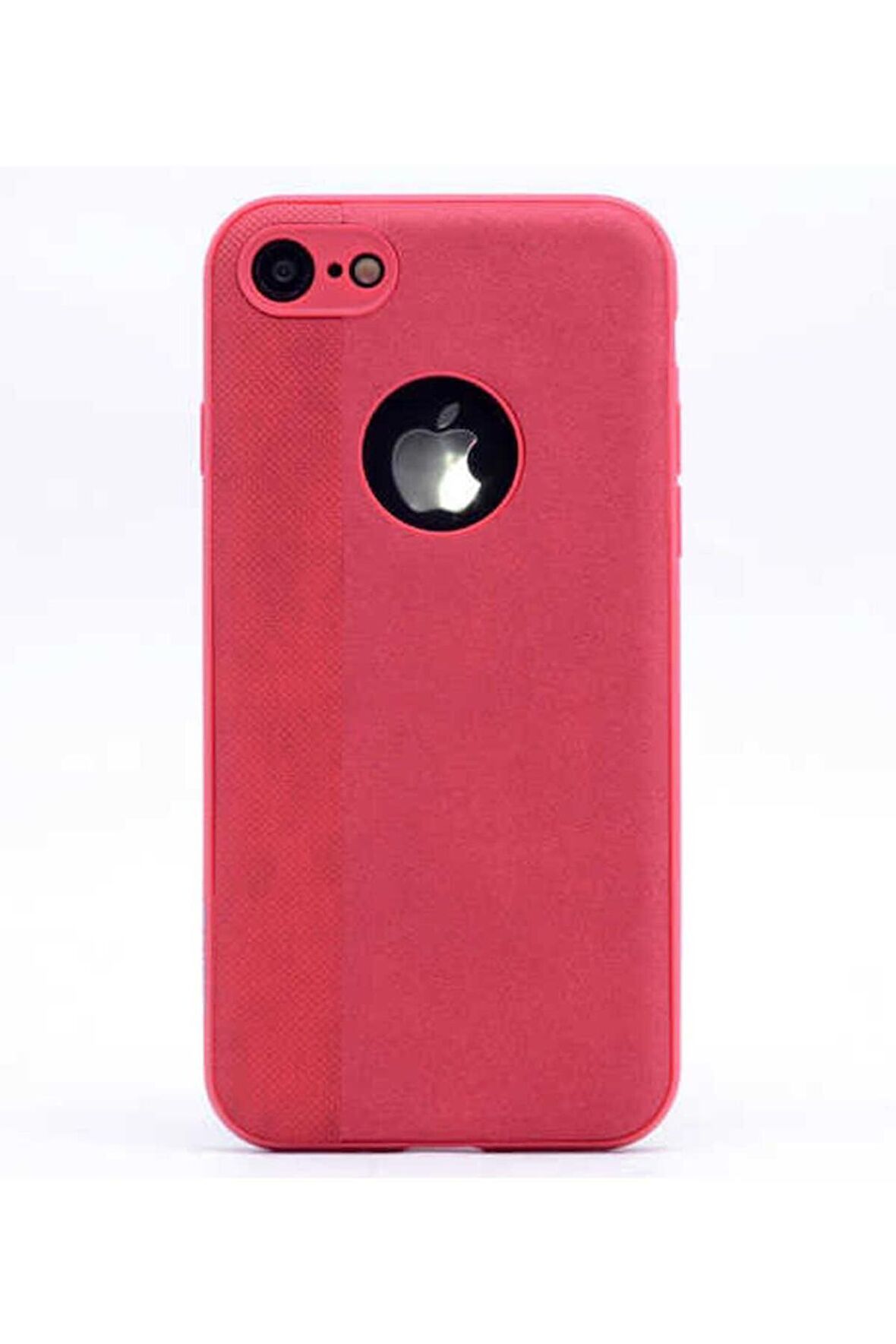 Apple iPhone 8 Uyumlu Kılıf City Silikon Kırmızı