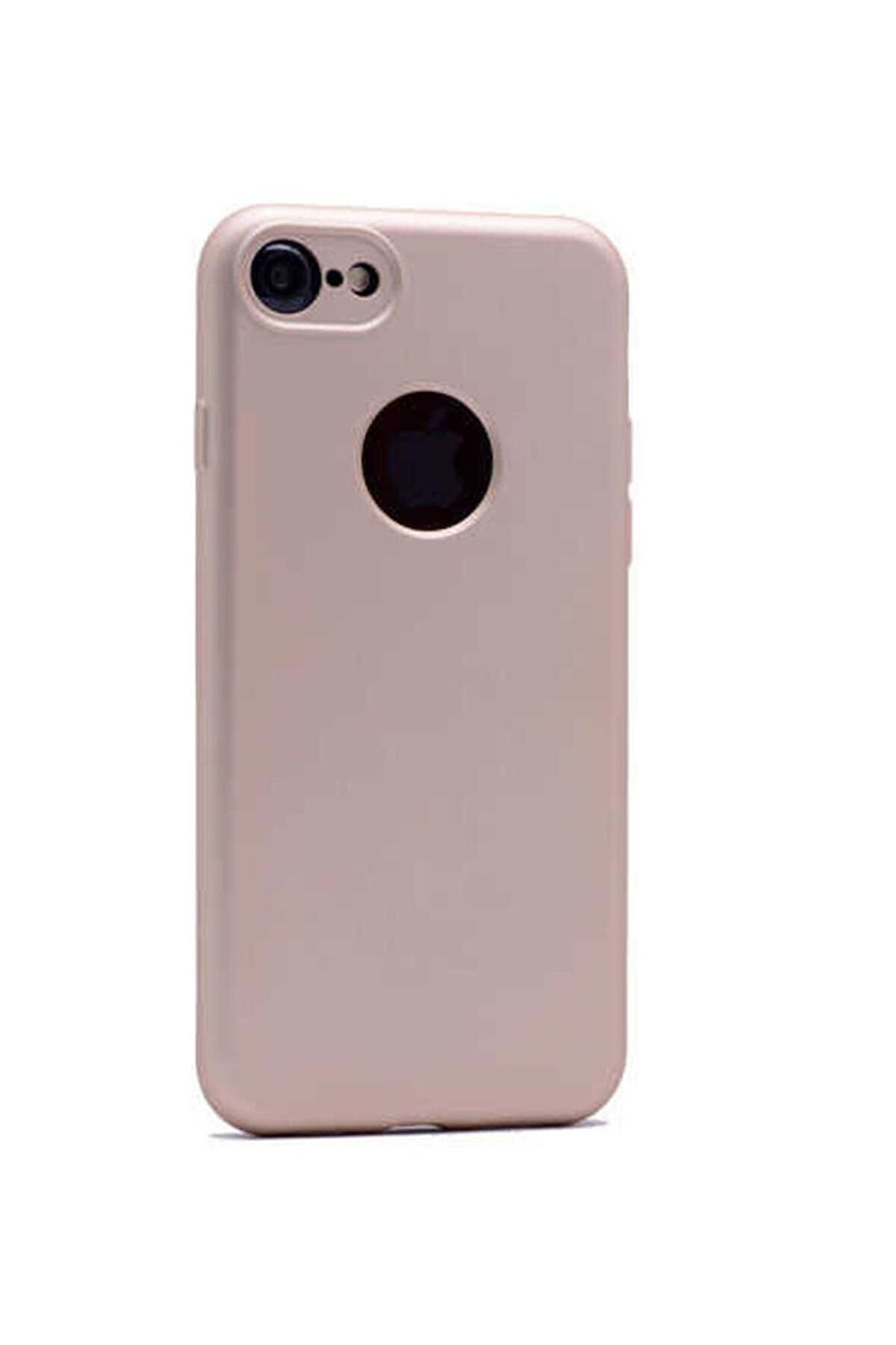 Apple iPhone 7 Plus Uyumlu Kılıf 360 Silikon Kılıf Gold