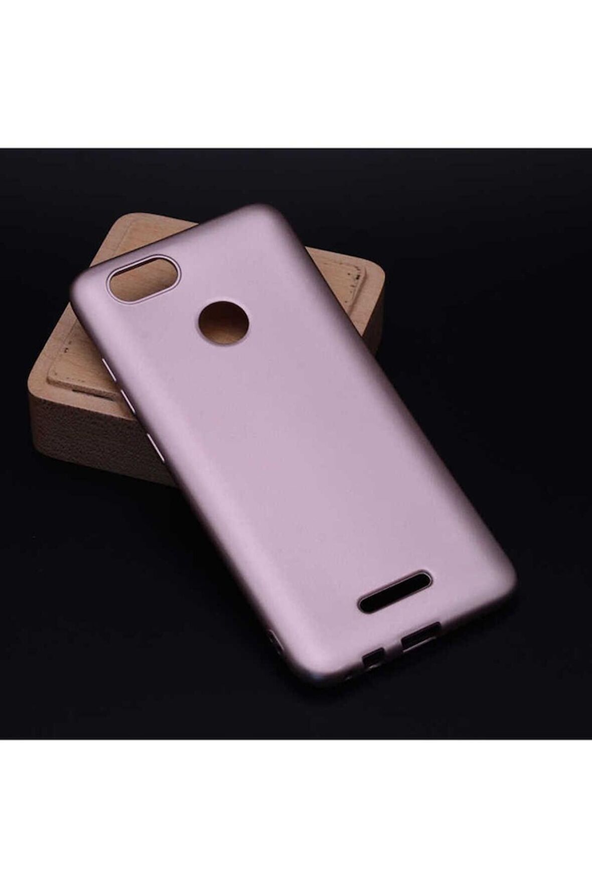 Casper Via M4 Uyumlu Kılıf Premier Silikon Kapak Rose Gold