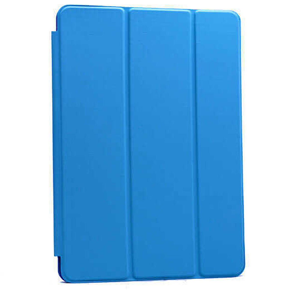 Apple iPad 2 3 4 Uyumlu Tablet Kılıfı Orjinal Standlı Katlanabilir Kılıf Mavi