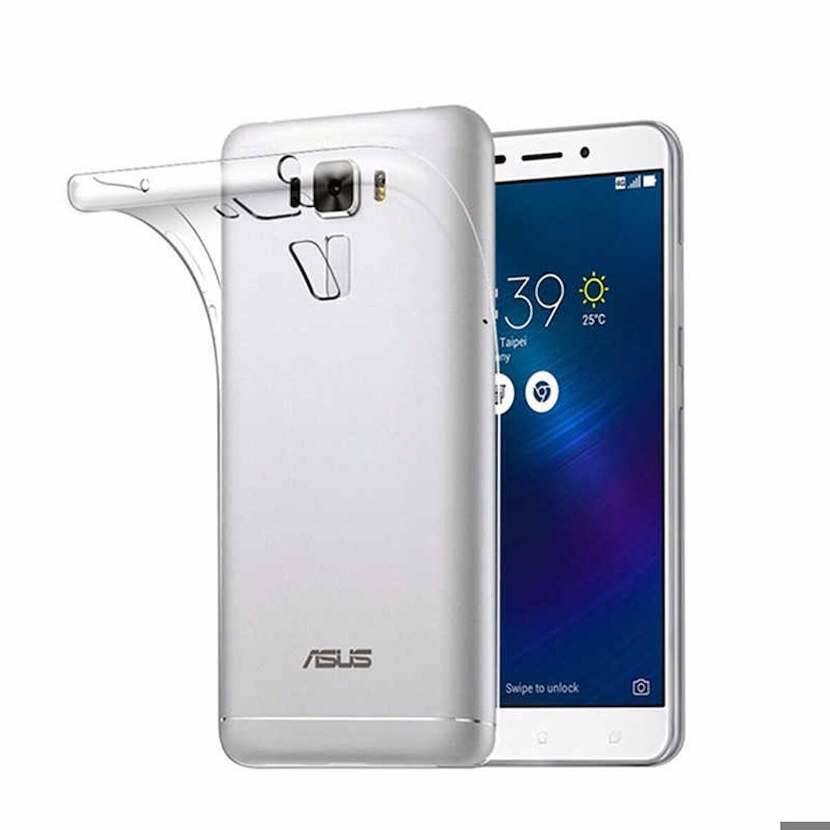Asus Zenfone 3 Laser ZC551KL Uyumlu Kılıf Süper Silikon Kapak