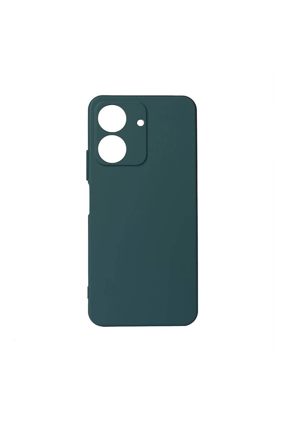 Xiaomi Redmi 13C Uyumlu Kılıf Biye Silikon Haki