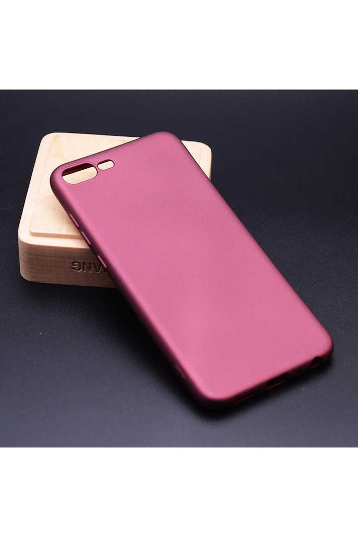 Huawei Honor 10 Uyumlu Kılıf Premier Silikon Kapak Mürdüm