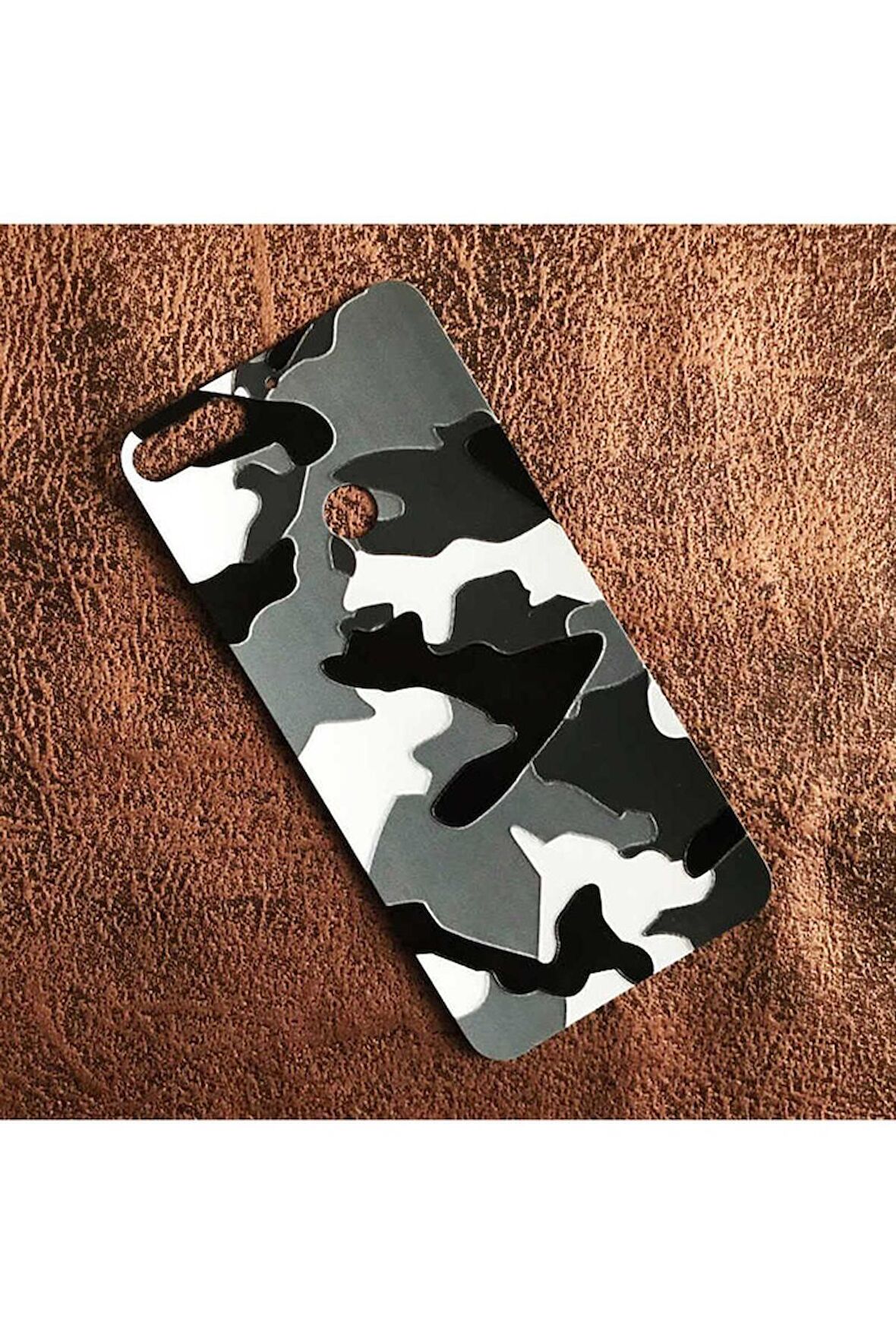 Huawei Y7 2018 Uyumlu 5D Desenli Sticker Kaplama NO2