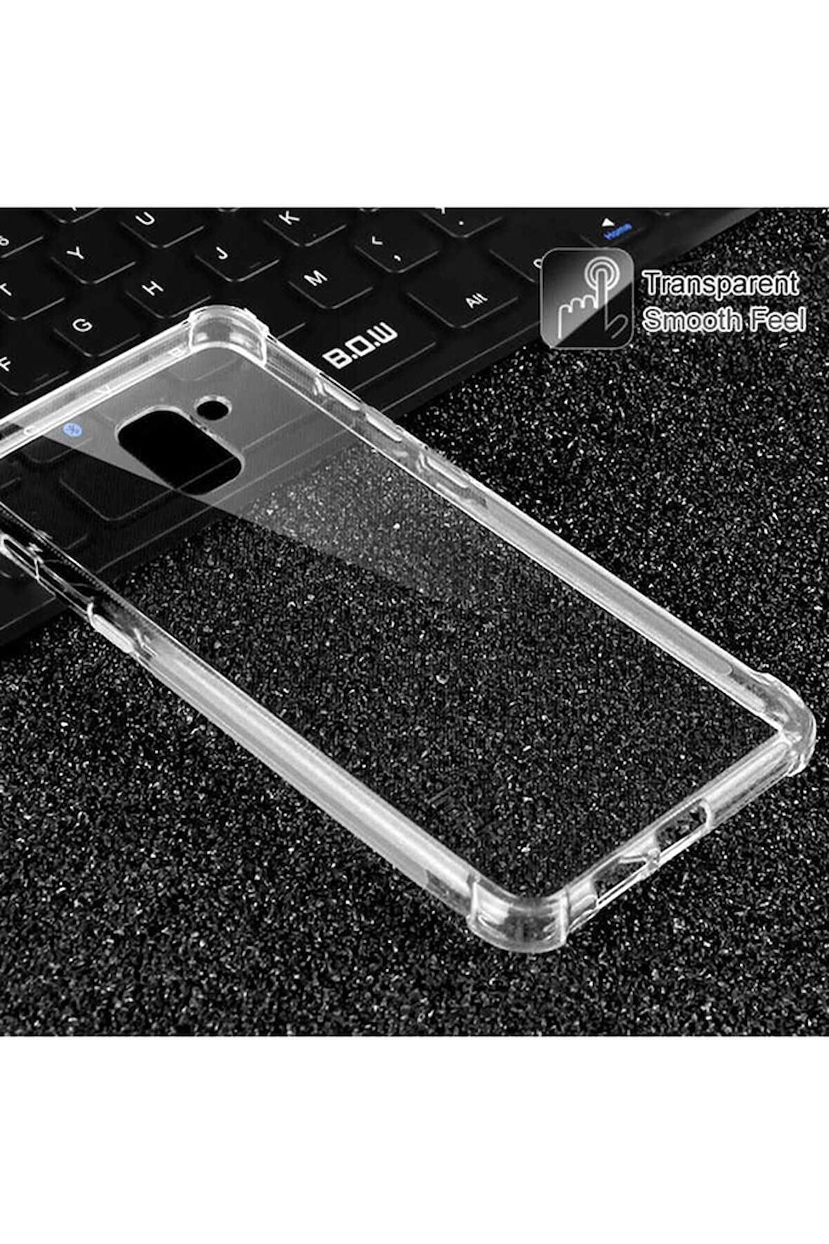 Samsung Galaxy A6 2018 Uyumlu Kılıf Nitro Anti Shock Silikon
