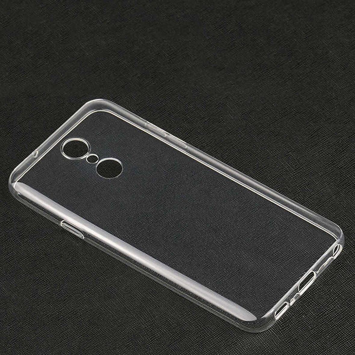 LG Q7 Uyumlu Kılıf Süper Silikon Kapak