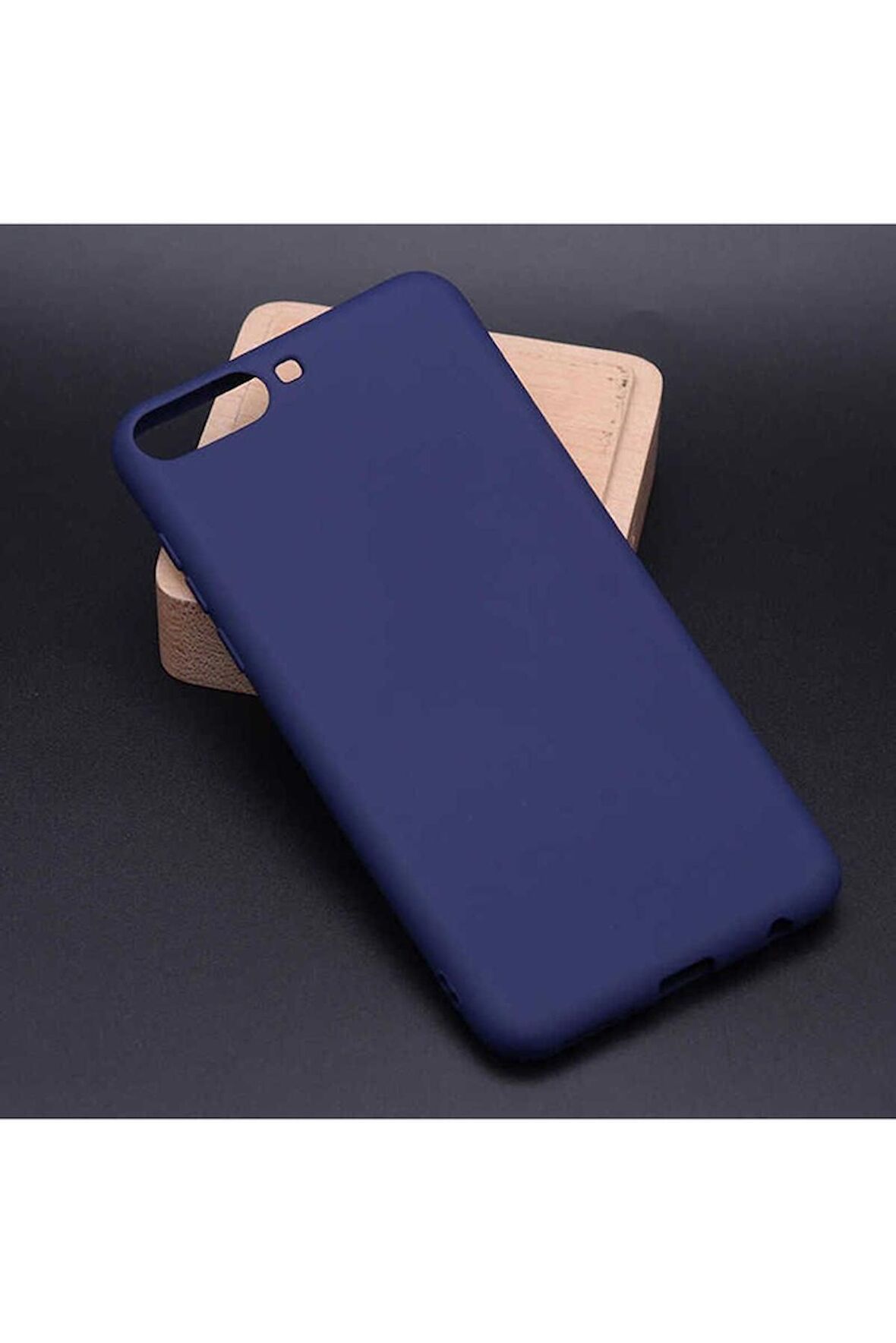 Huawei Y6 2018 Uyumlu Kılıf Premier Silikon Kapak Lacivert