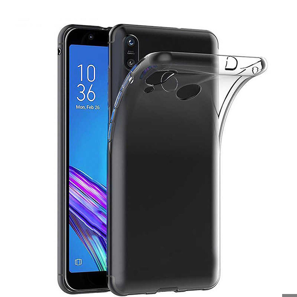 Asus Zenfone Max Pro ZB602KL Uyumlu Kılıf Süper Silikon Kapak