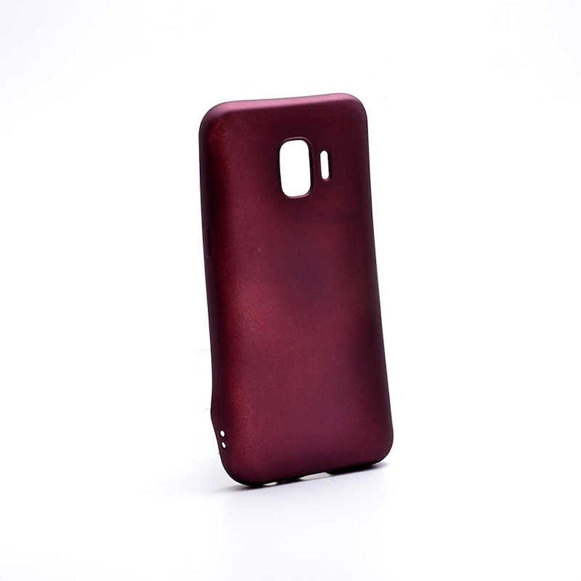 Samsung Galaxy J2 Core Uyumlu Kılıf Premier Silikon Kapak Mürdüm