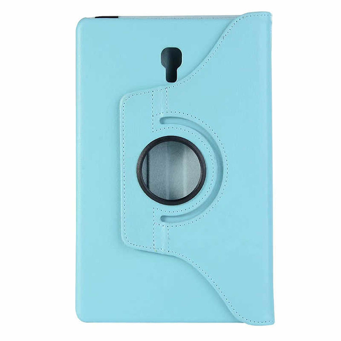 Samsung Galaxy Tab S4 T830 Uyumlu Tablet Kılıfı 360 Dönebilen Standlı Kılıf Mavi Açık