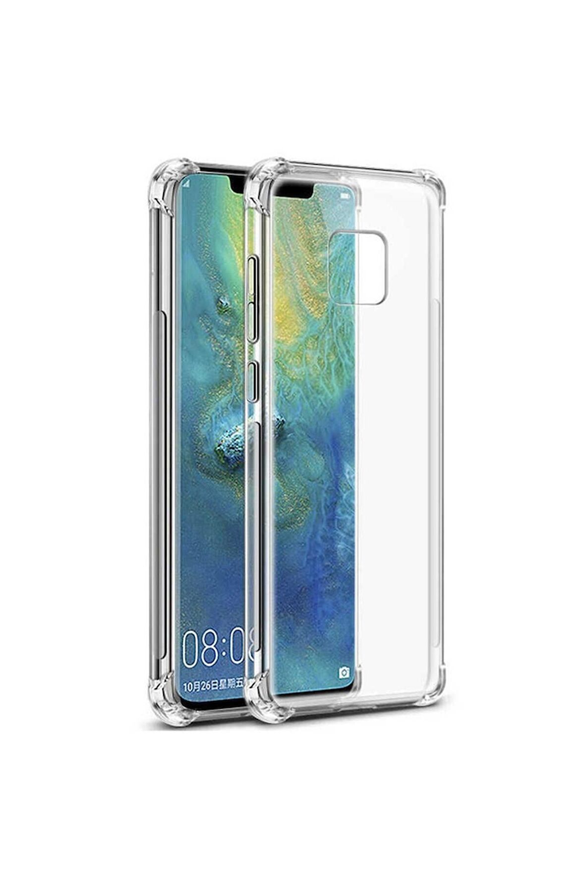 Huawei Mate 20 Pro Uyumlu Kılıf Nitro Anti Shock Silikon