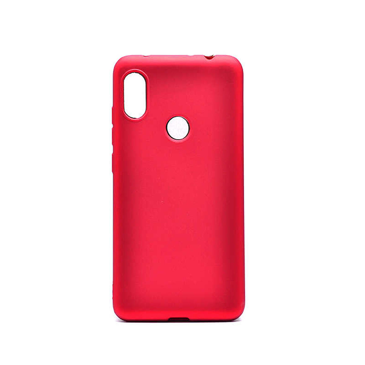 Xiaomi Redmi Note 6 Pro Uyumlu Kılıf Premier Silikon Kapak Kırmızı