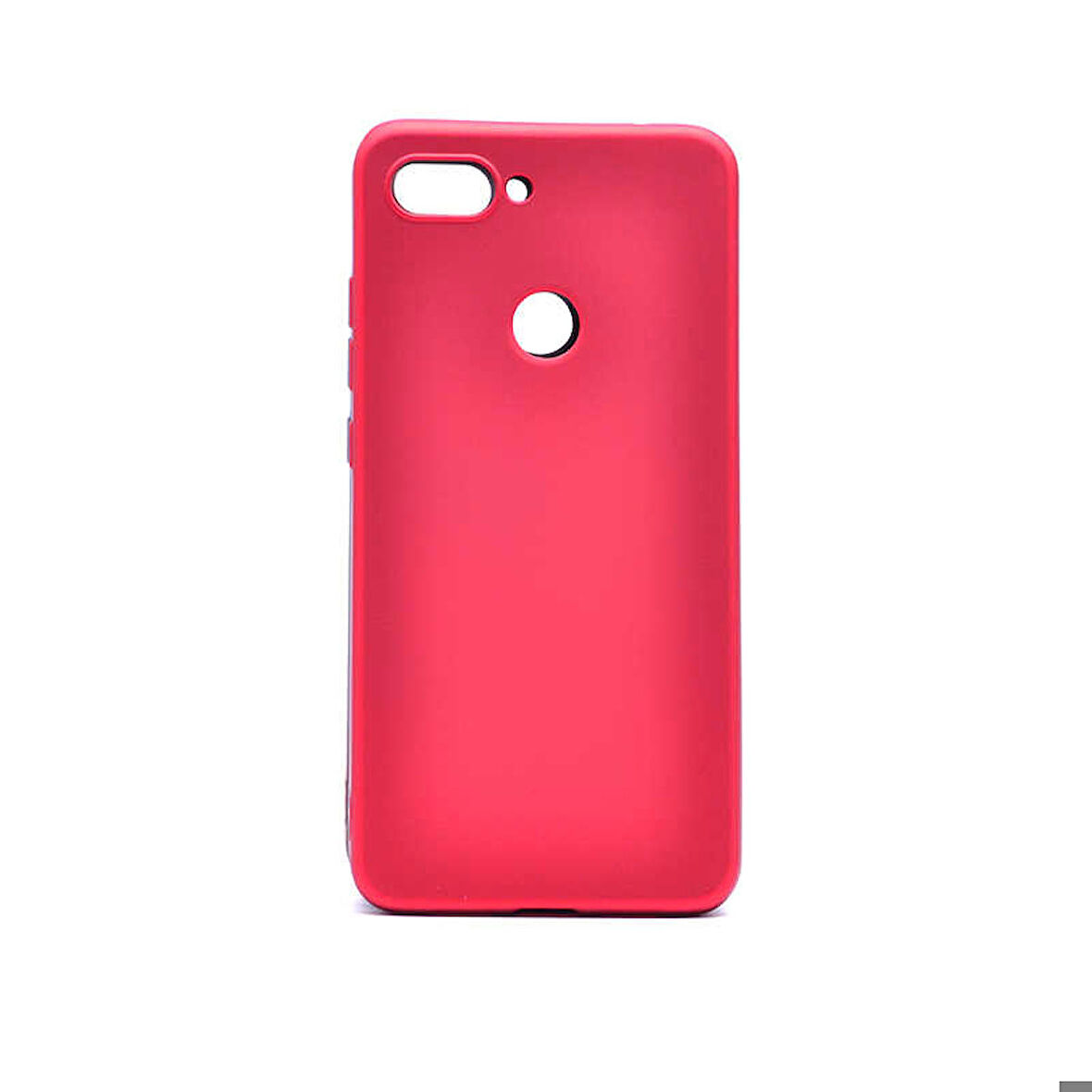 Xiaomi Mi 8 Lite Uyumlu Kılıf Premier Silikon Kapak Kırmızı
