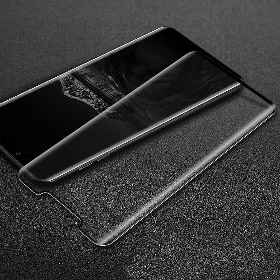 Huawei Mate 20 Lite Uyumlu Kenarları Kırılmaya Dayanıklı Cam Ekran Koruyucu
