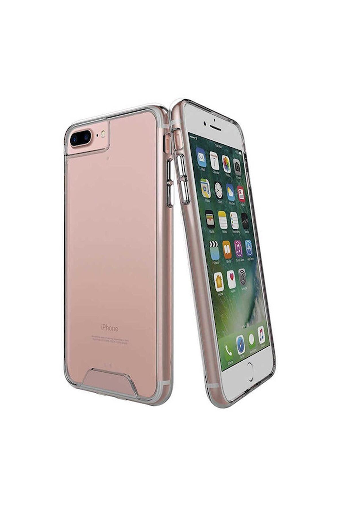Apple iPhone 7 Plus Uyumlu Kılıf Gard Silikon