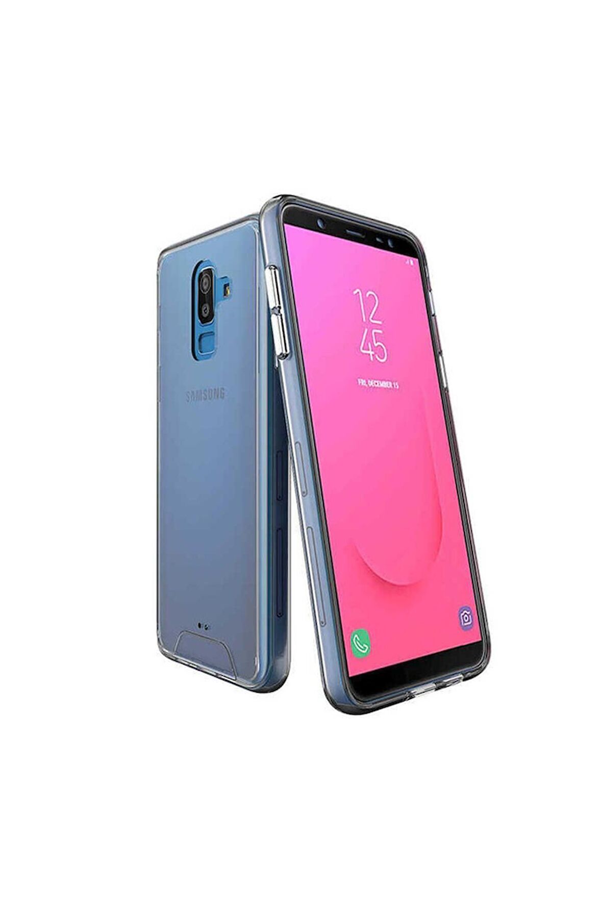 Samsung Galaxy J8 Uyumlu Kılıf Gard Silikon